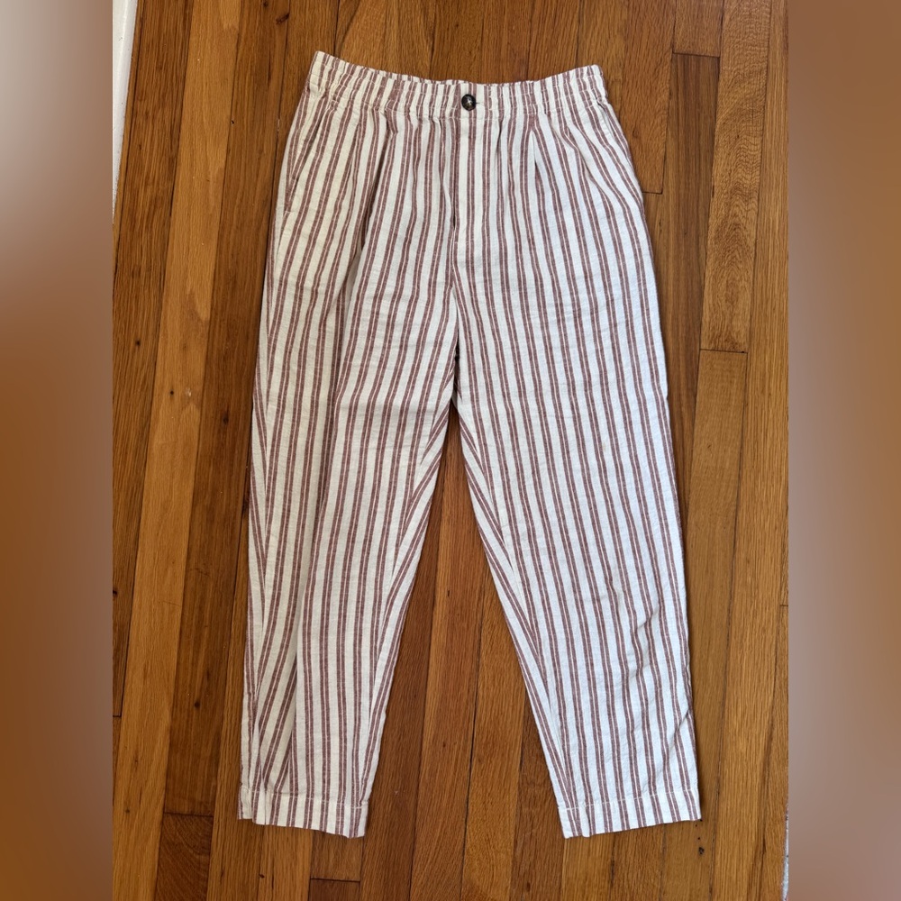 Madewell XS linen/cotton blend pants